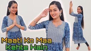 Maati Ko Maa Kehte Hain -Mission Majnu | Republic Independence Day Special Patriotic Song Dance Step