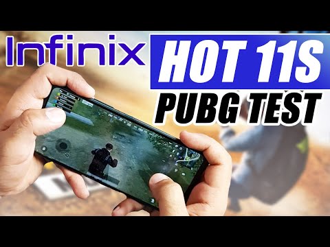 (ENGLISH) Infinix Hot 11S Pubg Test - Pubg Gameplay - Graphics - Battery Test