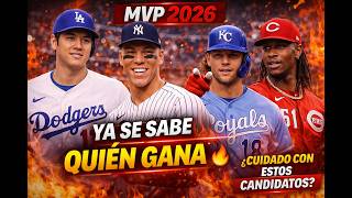 MVP 2026: ¿Ohtani y Judge otra vez? ¡Pero hay candidatos que amenazan! 😳🔥