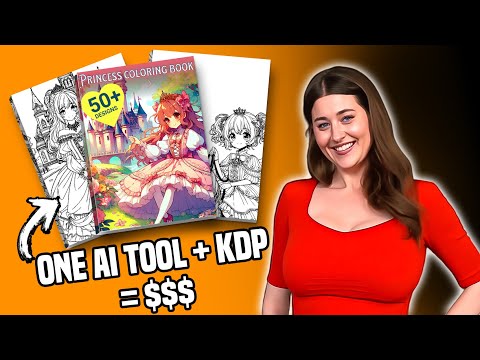 Using One Ai Tool to Create a Kids Coloring Book for Amazon Kdp (make Money Online 2024)