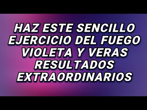 MEDITACIÓN 11 Minutos LLAMA VIOLETA con RÁPIDOS RESULTADOS  💜 Transmuta y Limpia  🌀 Decretos YO SOY