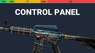 M4A1-S Control Panel Wear Preview