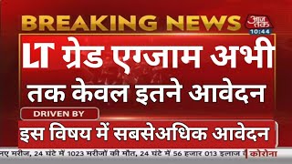 LT grade 2025 अभी तक केवल इतने लाख आवेदन 