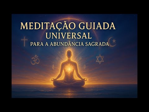 MEDITAÇÃO GUIADA UNIVERSAL PARA A ABUNDÂNCIA #AbundânciaSagrada#ProsperidadeEspiritual #CuraInterior