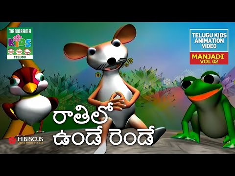 Akasamku Rangenti | ఆకాశానికి రంగేంటి | MANJADI VOL 02 | Telugu Kids Animation Song Video