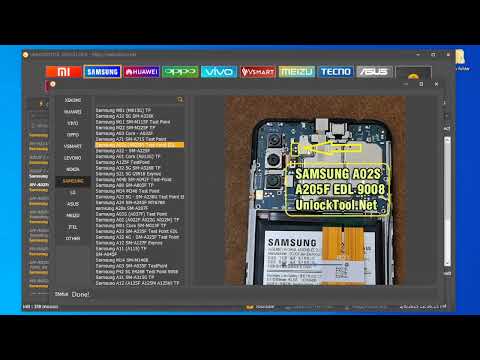 Samsung A02S (SM-A025F), Remove Google Account,Test Point with UnlockTool.