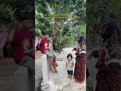 Si kafi dimarahin emaknya gara gara gamau sekolah #shorts #minivlog #bocilwargads #mashito