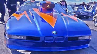 BMW 850i Sound Acceleration ( Dragster )