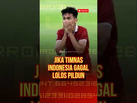Ini yang akan terjadi JIKA Timnas Indonesia gagal lolos Piala Dunia #timnasindonesia #beritabola