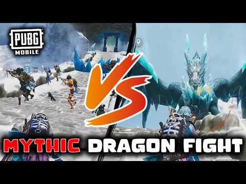 12 PLAYERS vs THE GLACIER DRAGON (PUBG MOBILE)