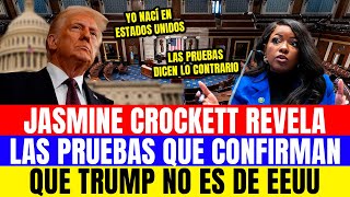 Crockett lo DESTROZA: Trump implora cortar cámaras tras la revelación de un secreto genético