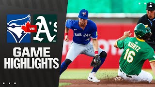 Blue Jays vs. Athletics Game Highlights (7/11/25) | MLB Highlights