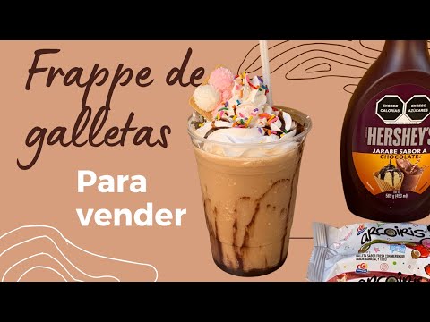 frappe de galletas para vender en mi rinconcito