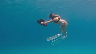 UNDERWATER JET PACK goes crazy!