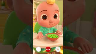 RING RING! JJ loves peas! #shorts #cocomelon #dance #song #party #nurseryrhymes #learning