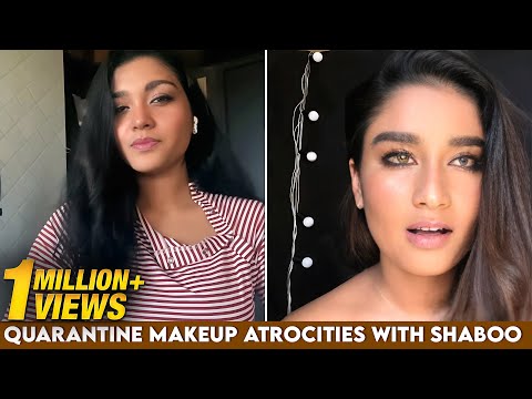 Quarantine Makeup Atrocities with shaboo 😜❤️| SHABANA | RESHMA MURALIDARAN
