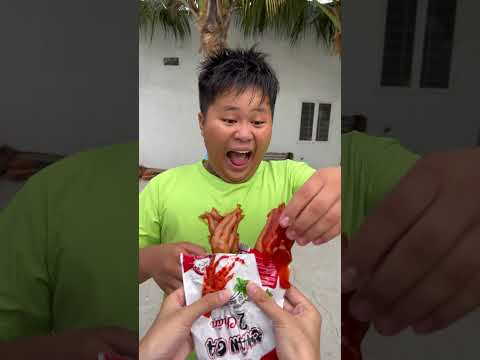Chân Gà Và Tương Ớt Siêu Cay #shorts
