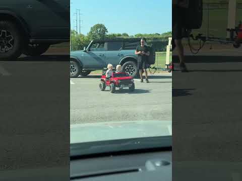 Triplet Dad will build anything for his kids! 🤣 #dad #mom #triplets cars