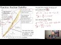 Nuclear Stability and Decay Processes
