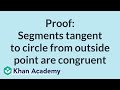 Understanding Tangents and Congruent Segments
