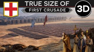 True Size of the First Crusade [1095] 3D DOCUMENTARY
