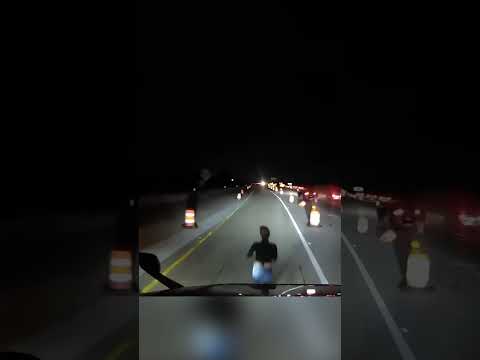 is it ok to walk on a highway? @crashdashes