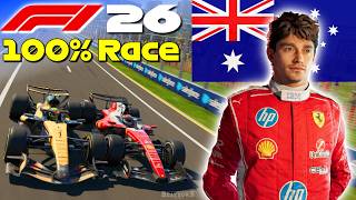 F1 26 - Let's Make Leclerc World Champion #1: 100% Race Australia