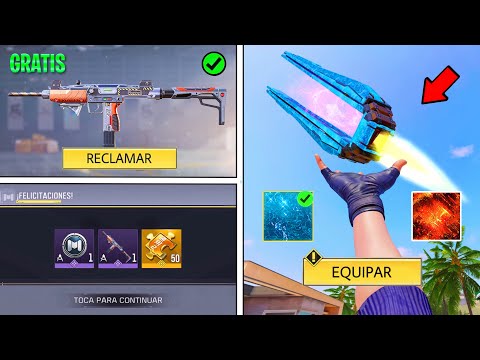 RÁPIDO!!! SKIN ÉPICA GRATIS Y COMO PONER CAMUFLAJES A LA LEGENDARIA GRATIS EN COD MOBILE