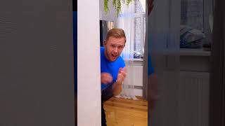 Fake HEAD Prank for My BF 😂 #comedy #shorts
