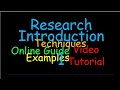 Understanding Research Paper Introductions
