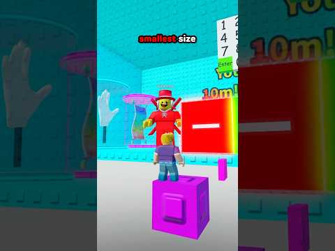 😮 mini size trolling in roblox