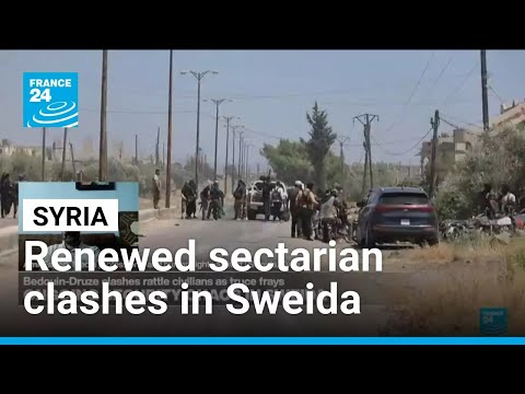 YouTube video thumbnail: Sweida: Clashes Rattle Civilians as Truce Frays