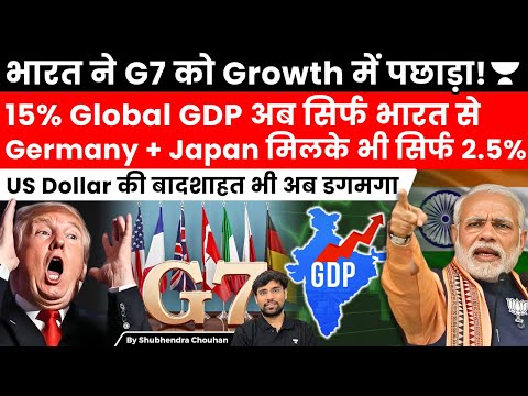 India Surpasses G7 in Growth! 15% of Global GDP Now Comes from Bharat