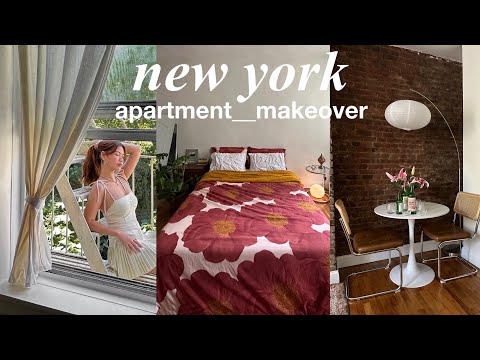 my NYC apartment makeover 🪴 decorating + organizing my space