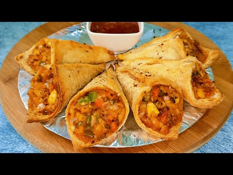 New Snack Cheese Bread Cone | Pizza Cone | Bread Cone  | Snacks Recipe |