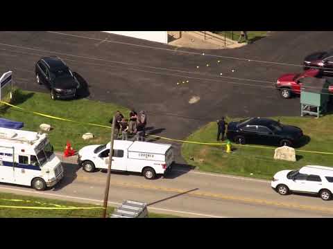 AERIALS: Church in Lexington, KY where 4 people were shot and the suspect killed
