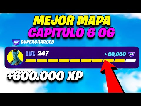 [MAPA de XP] Como *SUBIR RAPIDO DE NIVEL* en FORTNITE *BUG de EXPERIENCIA* Capítulo 6 Temporada 1 OG