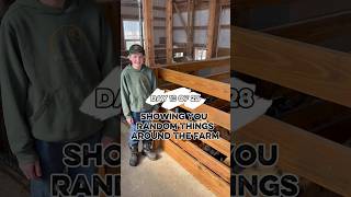Day 13 of 28 - Showing you in the farm store and animal barn.