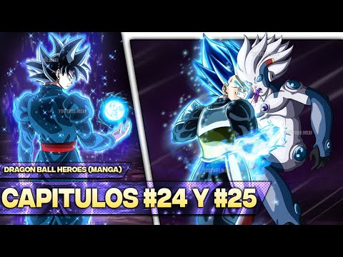 Dragon Ball Heroes (Manga Oficial) - Capitulos 24 y 25 | Goku y Vegeta ARRAZAN a TODOS