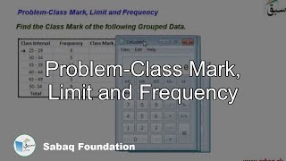 Problem-Class Mark, Limit and Frequency