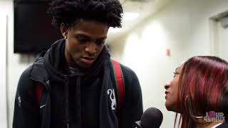 De'Aaron Fox Postgame Interview | Atlanta Hawks vs. Sacramento Kings | November 15, 2017