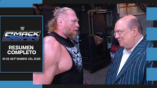 WWE SmackDown 19 Septiembre 2025 - Resumen Completo en Español