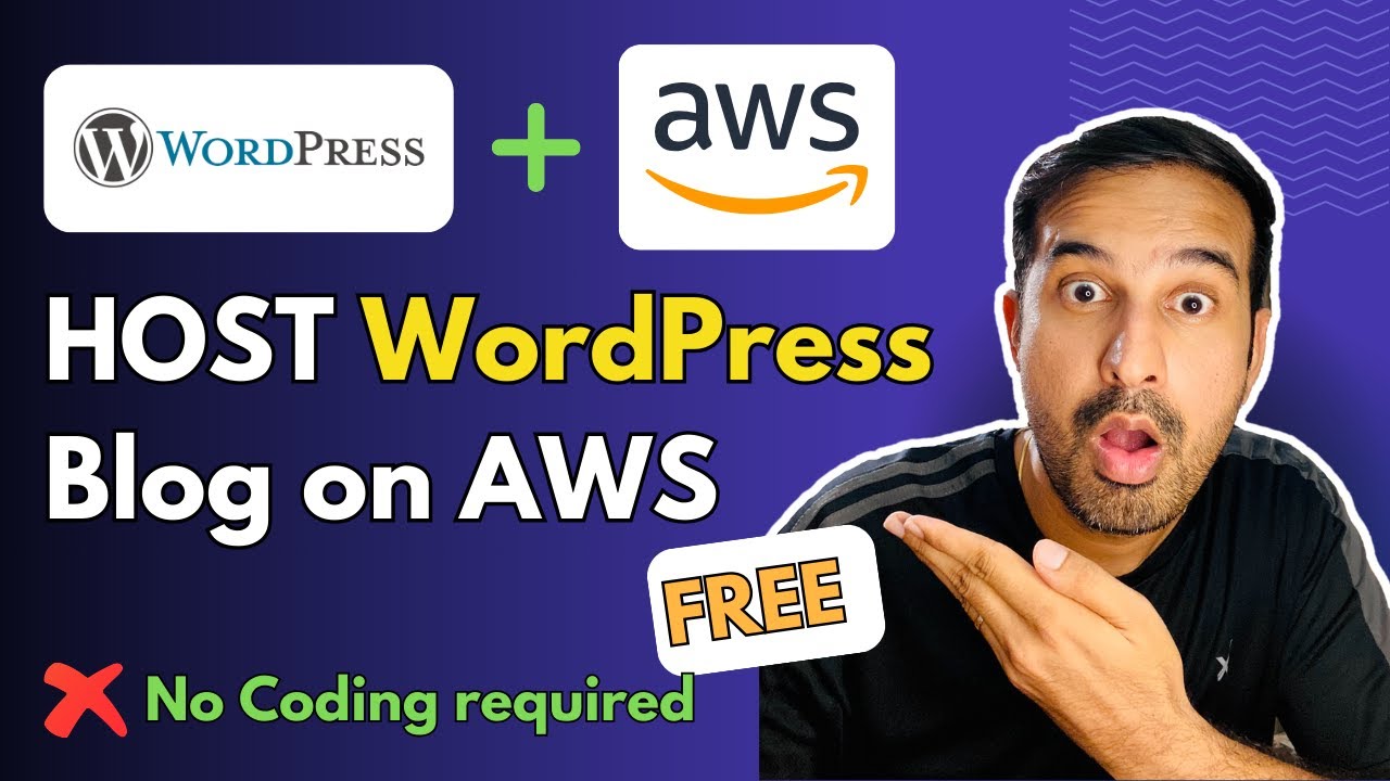 Host a WordPress blog on AWS in 8 mins ⏰ AWS Tutorial for beginners 🔥