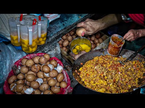 BUSYEEETT TANPA AMPUN POKOKNYA !! SEKALI MASAK 100 BUTIR TELUR, langsung didadar semua