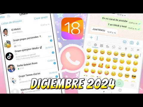 ✅Whatsapp Estilo Iphone | Descargar WHATSAPP Estilo Iphone 🤩 Ultima versión 2024 😱