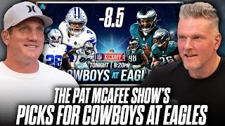 The Pat McAfee Show's Picks For Cowboys vs Eagles, NFL's Kickoff Game