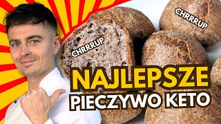 Najlepsze KETO Pieczywo z Airfryera! *Niskowęglowodanowy chleb TYP B