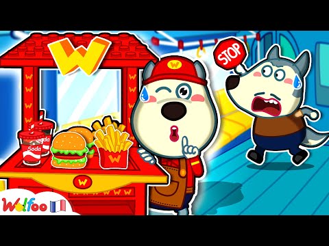 Wolfoo A Construit Un McDonald's SECRET - Histoires Drôles Pour Les Enfants 🎉 Collection D'épisodes