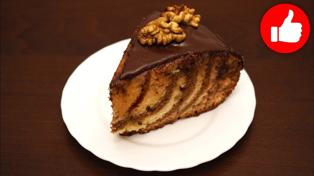 Вкусный полосатый пирог зебра в мультиварке, рецепт пирога выпечка