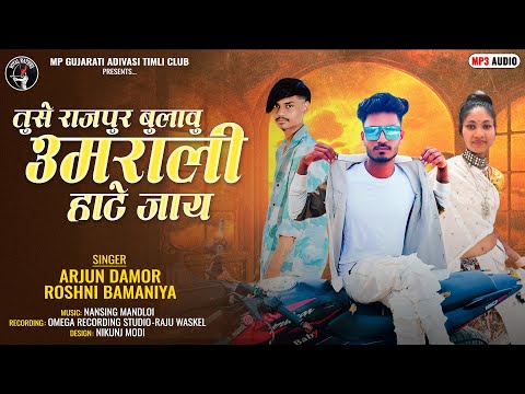 Arjun Damor & Roshani Bamniya New Timli 2025 | तुसे राजपुर बुलावु उमराली हाटे जाय - आदिवासी टीमली